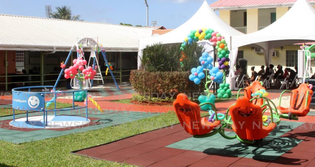 The Inclusive Playground at the Princesss Elizabeth Centre in Woodbrook. PHOTO BY ANGELO MARCELLE - Angelo Marcelle