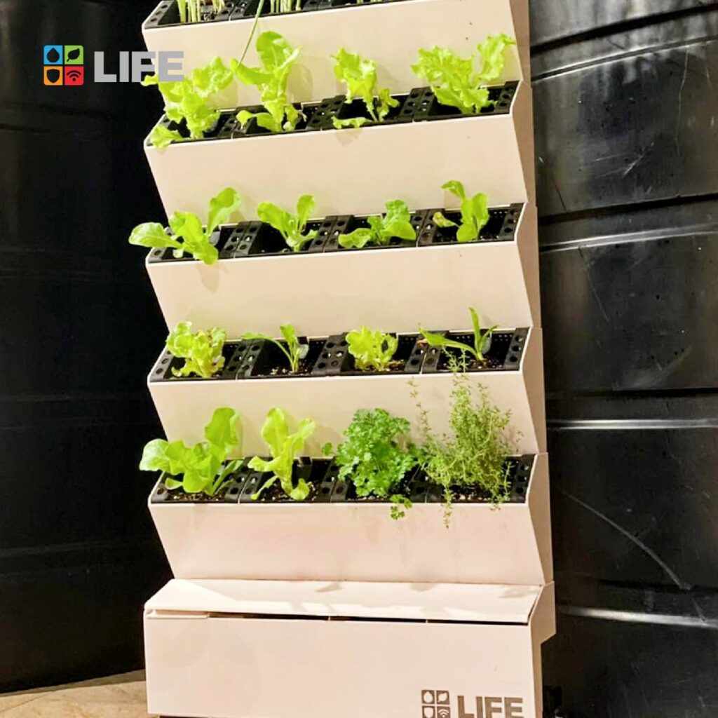 One of Novo Farms' gardening units, under the company's Life brand. Photo taken from Facebook - 