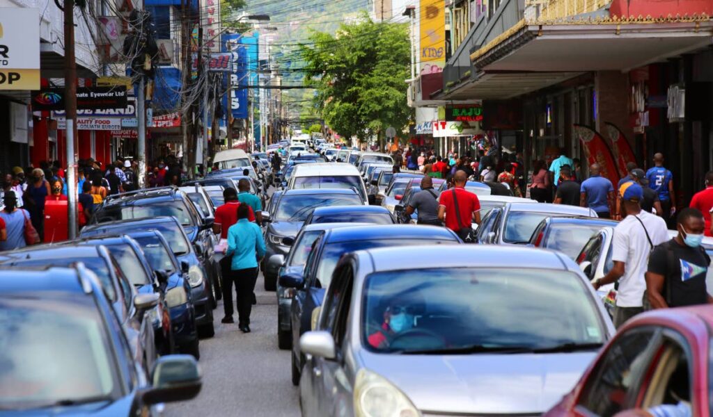This photo taken in 2020 shows a bustling Frederick St, Port of Spain, which used to be the heart of commerce in Trinidad and Tobago’s capital city. Many middle-income companies are saddled with so-called zombie companies which generate just enough cash to meet their expenses but with nothing to spare for reinvestment or growth. - FILE PHOTO/SUREASH CHOLAI