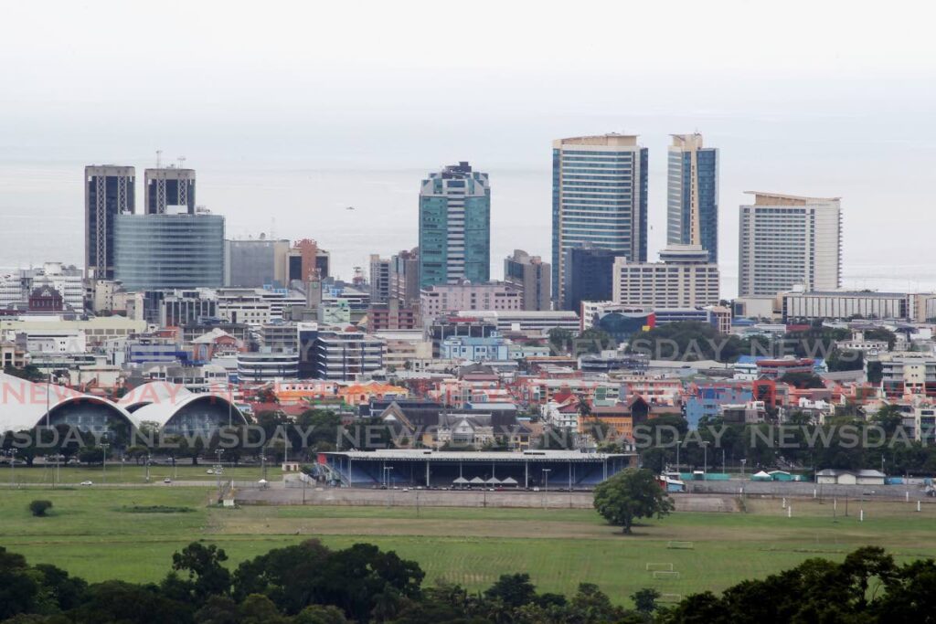 A view of Port of Spain from St Ann's. File photo
