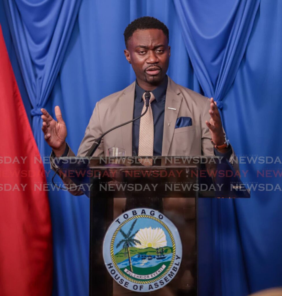 Chief Secretary of the Tobago House of Assembly Farley Augustine. - Jeff K. Mayers 