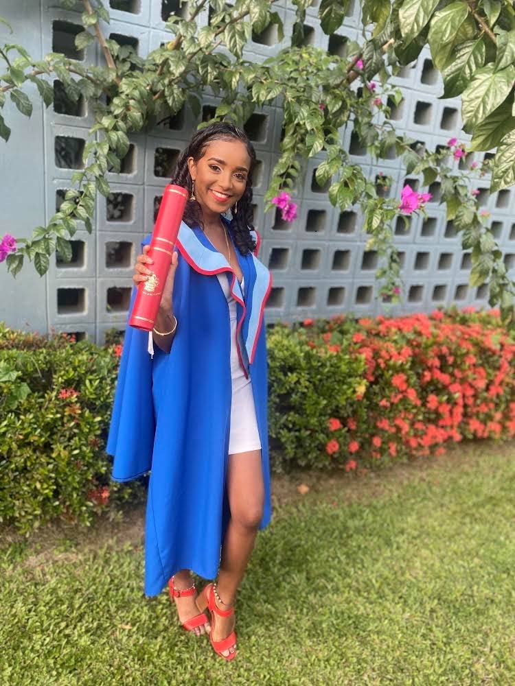 Tiajuana Hernandez overcame the challenge of being unable to play instruments owing to lupus to graduate with a degree in musical arts at UWI, St Augustine. - 
