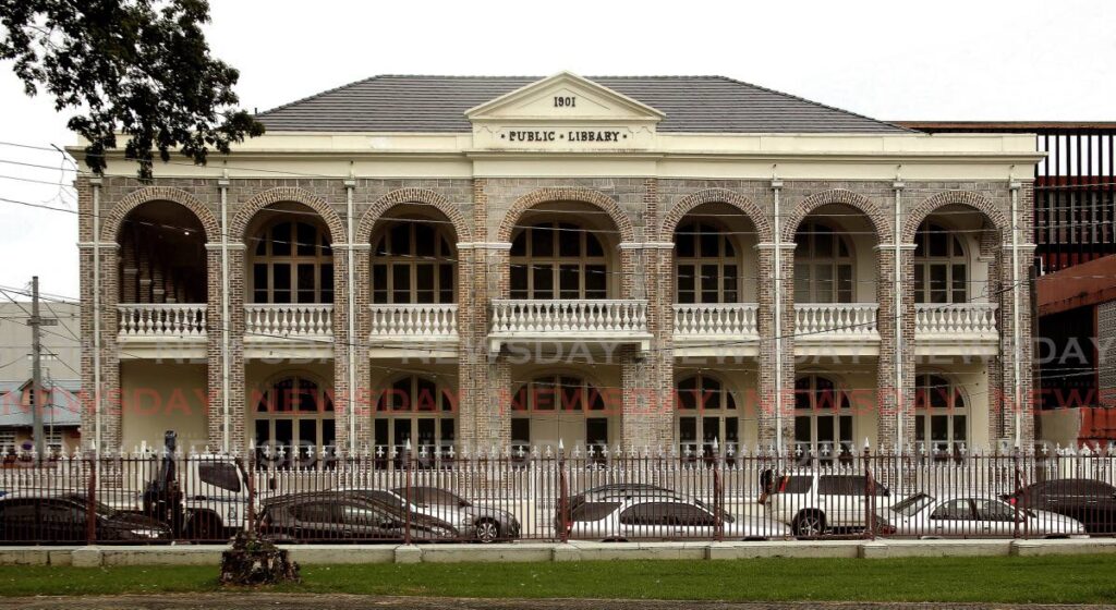 The Heritage Library located at the corner of Knox and Pembroke Streets, im Port of Spain. - SUREASH CHOLAI