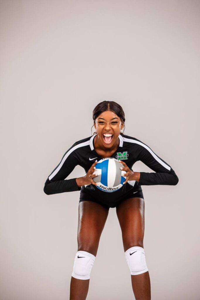 TT volleyballer Destiny Leon was awarded the 2020/2021 Conference USA Defensive Player of the Year. Leon represented Marshall University in West Virginia. - 