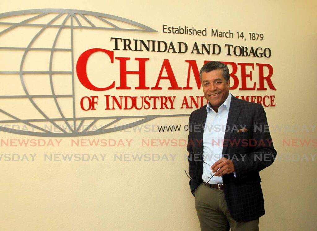 Ian De Souza, TT Chamber of Industry and Commerce CEO, says economic recovery requires collaboration between labour, Government and the business community. - ROGER JACOB