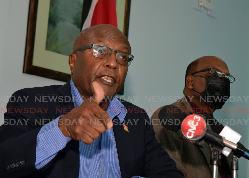 Naparima MP Rodney Charles.  - 