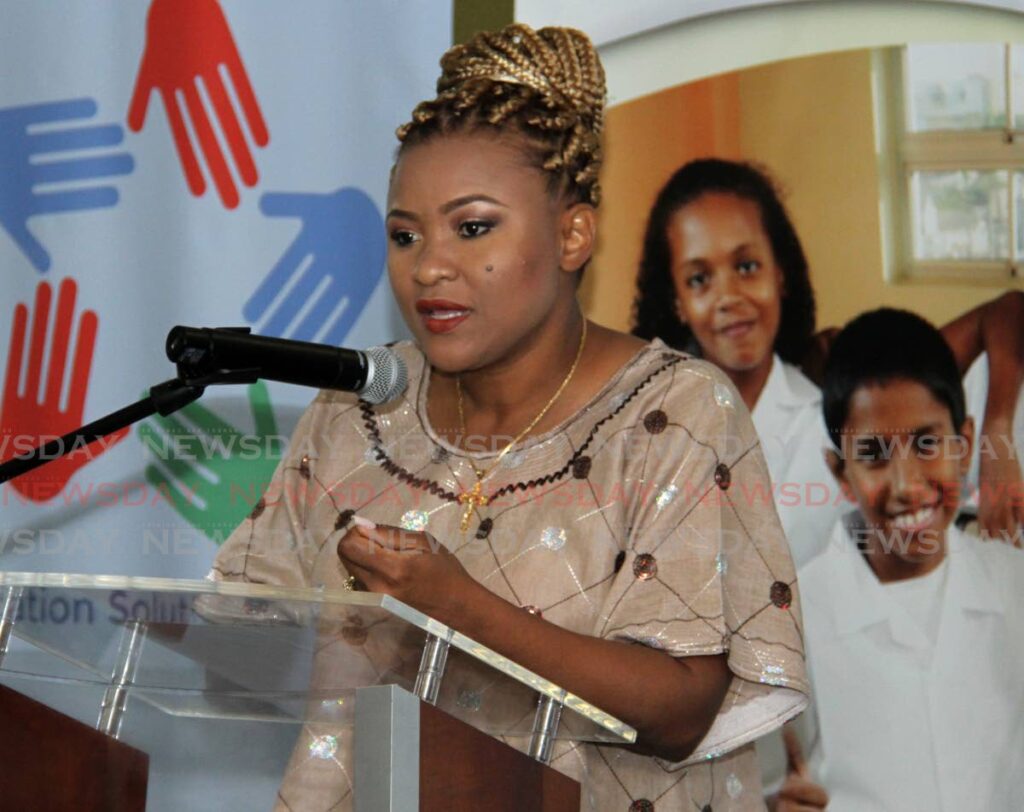 File photo: Minister of Education Nyan Gadsby-Dolly. 
