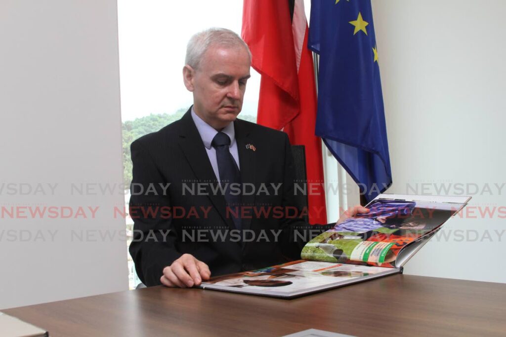 Peter Cavendish, European Union Ambassador to Trinidad and Tobago - Marvin Hamilton