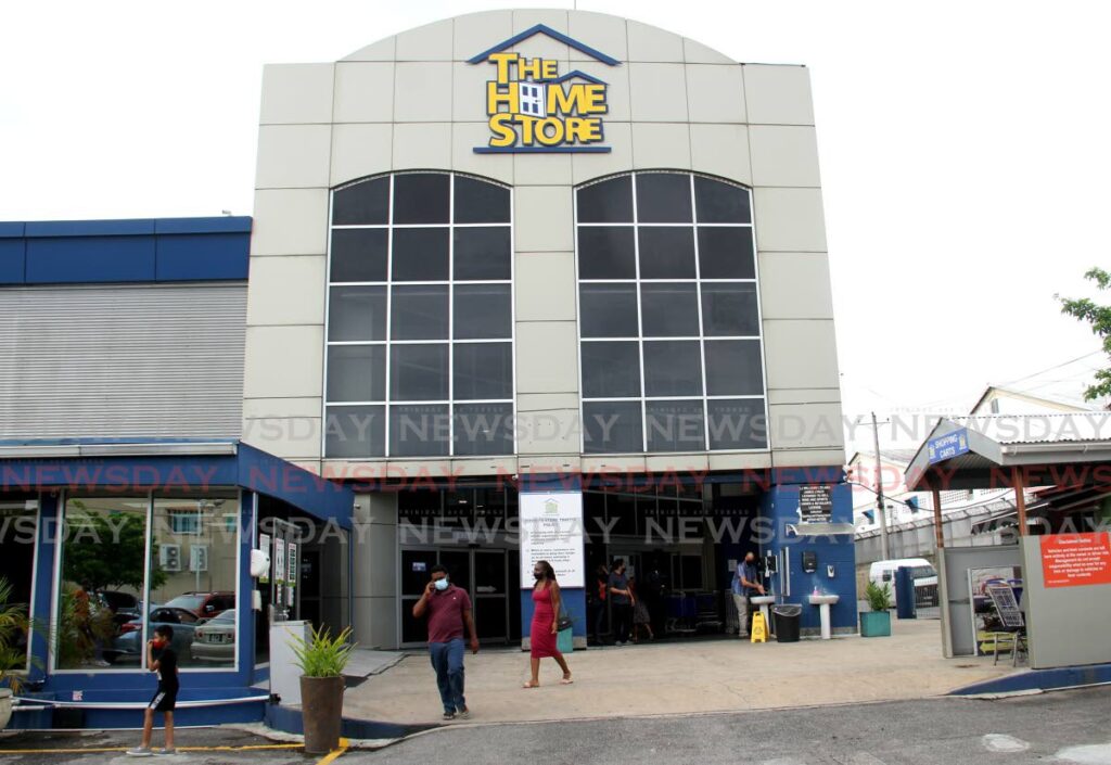 L J Williams Ltd's Home Store branch in Barataria. The group said it expanded Home Store's retail reach in 2021 with a new branch in West Mall and a wider range of goods at its outlets. - FILE PHOTO/AYANNA KINSALE