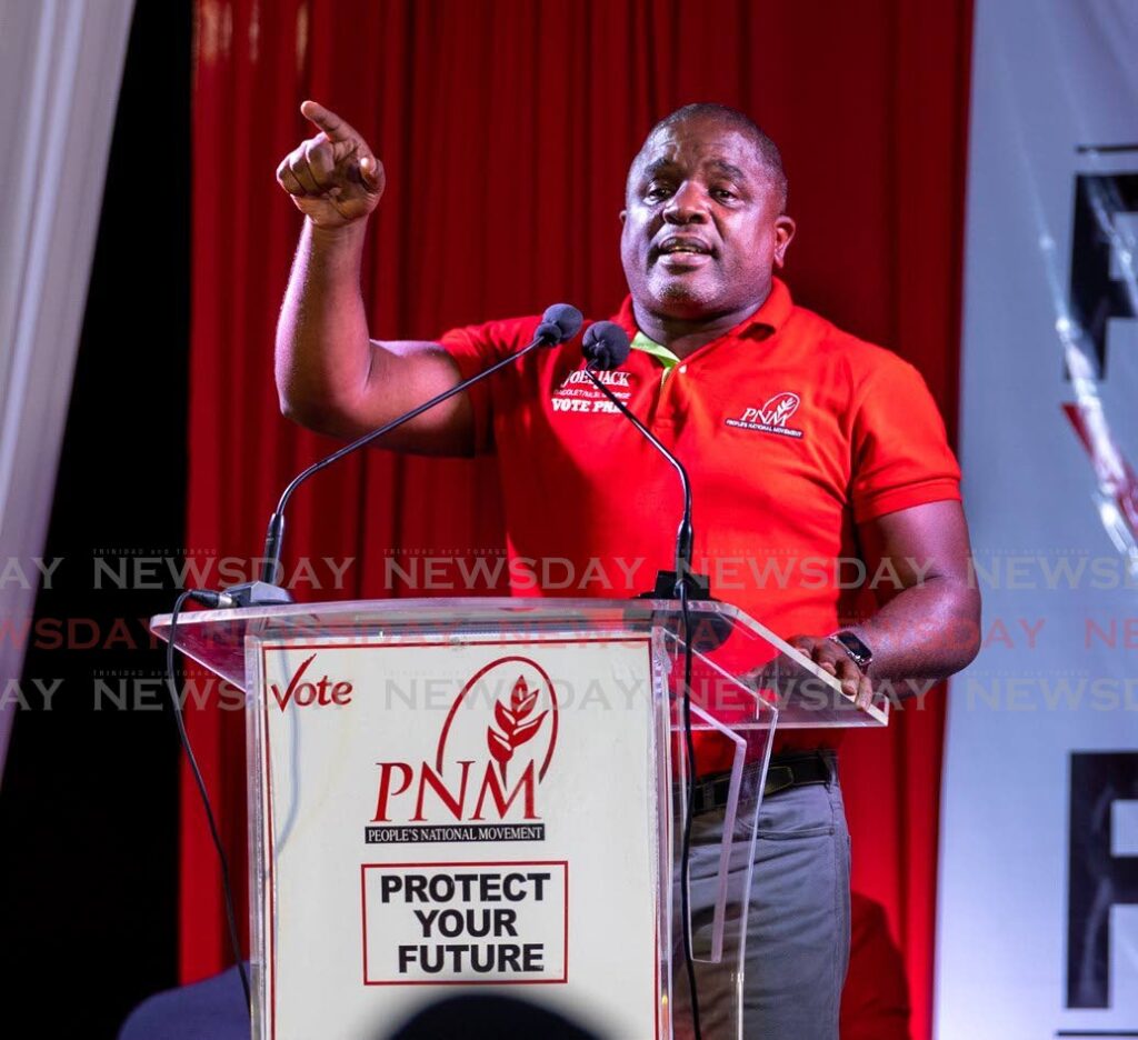 Former finance secretary Joel Jack's fiscal management may weigh against him if he runs for the PNM Tobago leaderhsip. - 