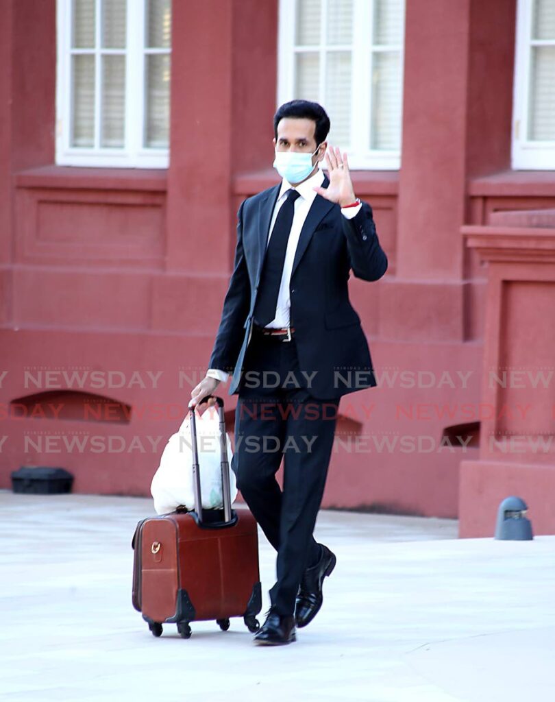 Attorney General Faris Al-Rawi after a Parliament sitting in January. - PHOTO BY ROGER JACOB