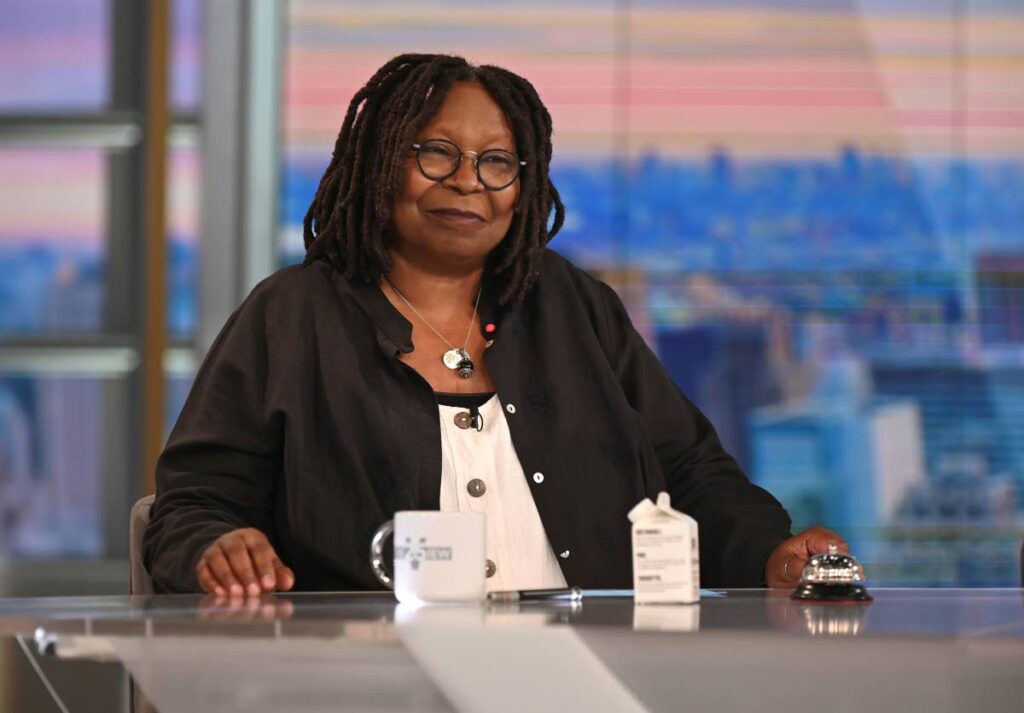 This image released by ABC shows co-host Whoopi Goldberg on the set of the daytime talk series The View. The network placed Goldberg on a two-week suspension for her comments on Jews and the Holocaust.  - 