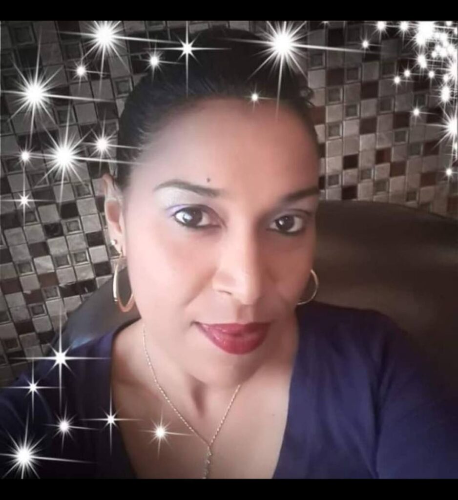 SHOT TO DEATH: Salina Mohammed who was found shot to death in her car near her Coconut Drive, San Fernando home on Wednesday. - 