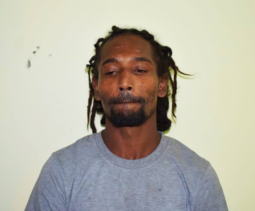 CHARGED: Samuel Stewart, charged for receiving stolen items arising out of the robbery of a San Fernando jewellery store in which security guard Andy Alberto Macias Hosein was shot dead. PHOTO COURTESY TTPS - ttps