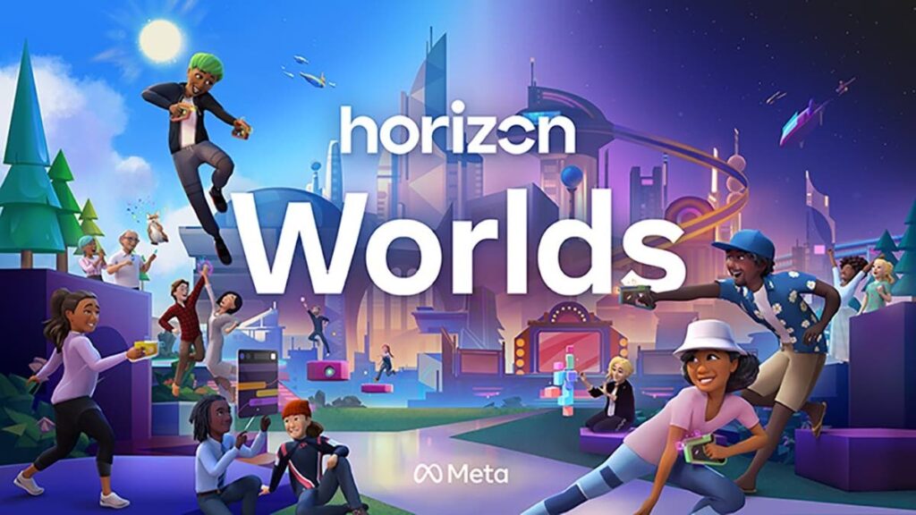 Horizon Worlds promotion by Meta. - 