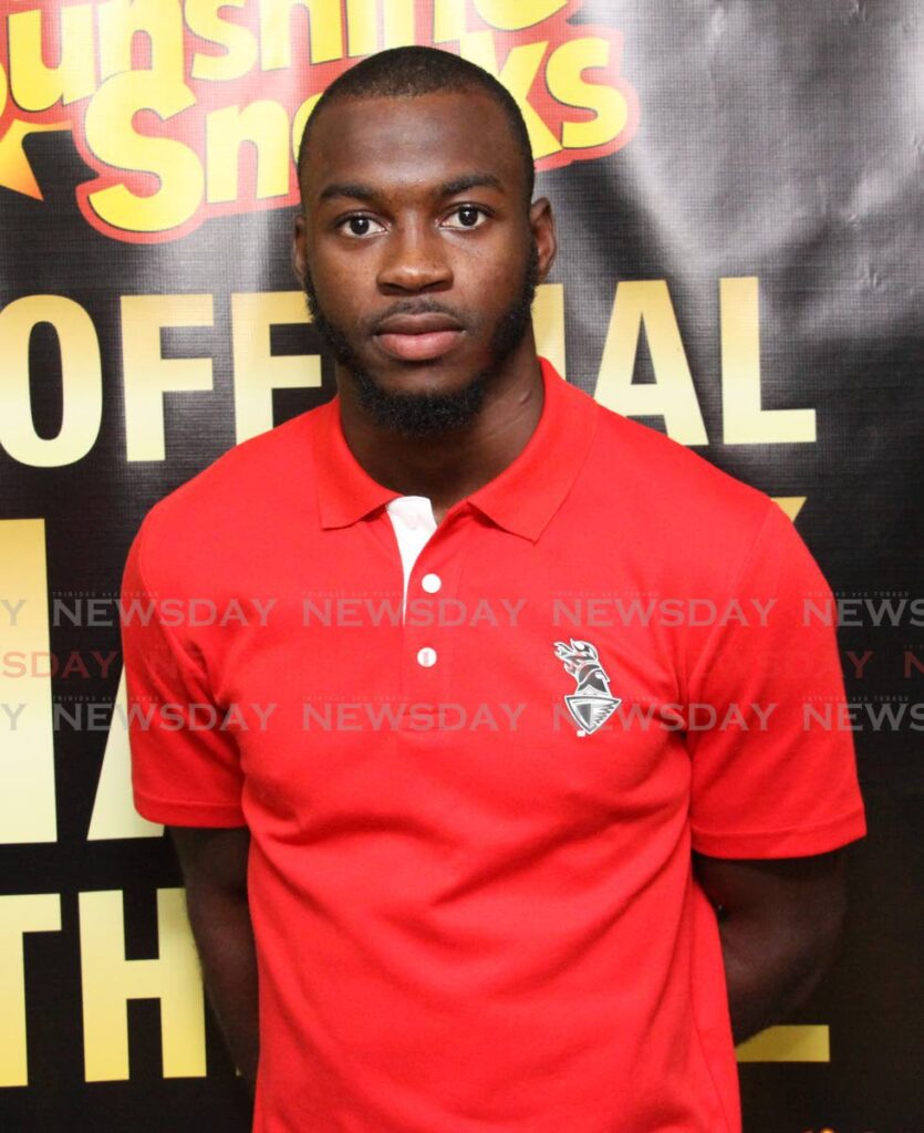 Trinidad and Tobago Red Force fast bowler Anderson Phillip  - Angelo Marcelle