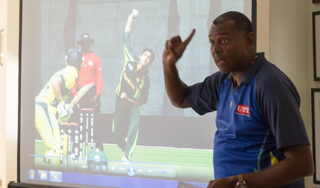 Former West Indies fast bowler Tony Gray  - CWI Media