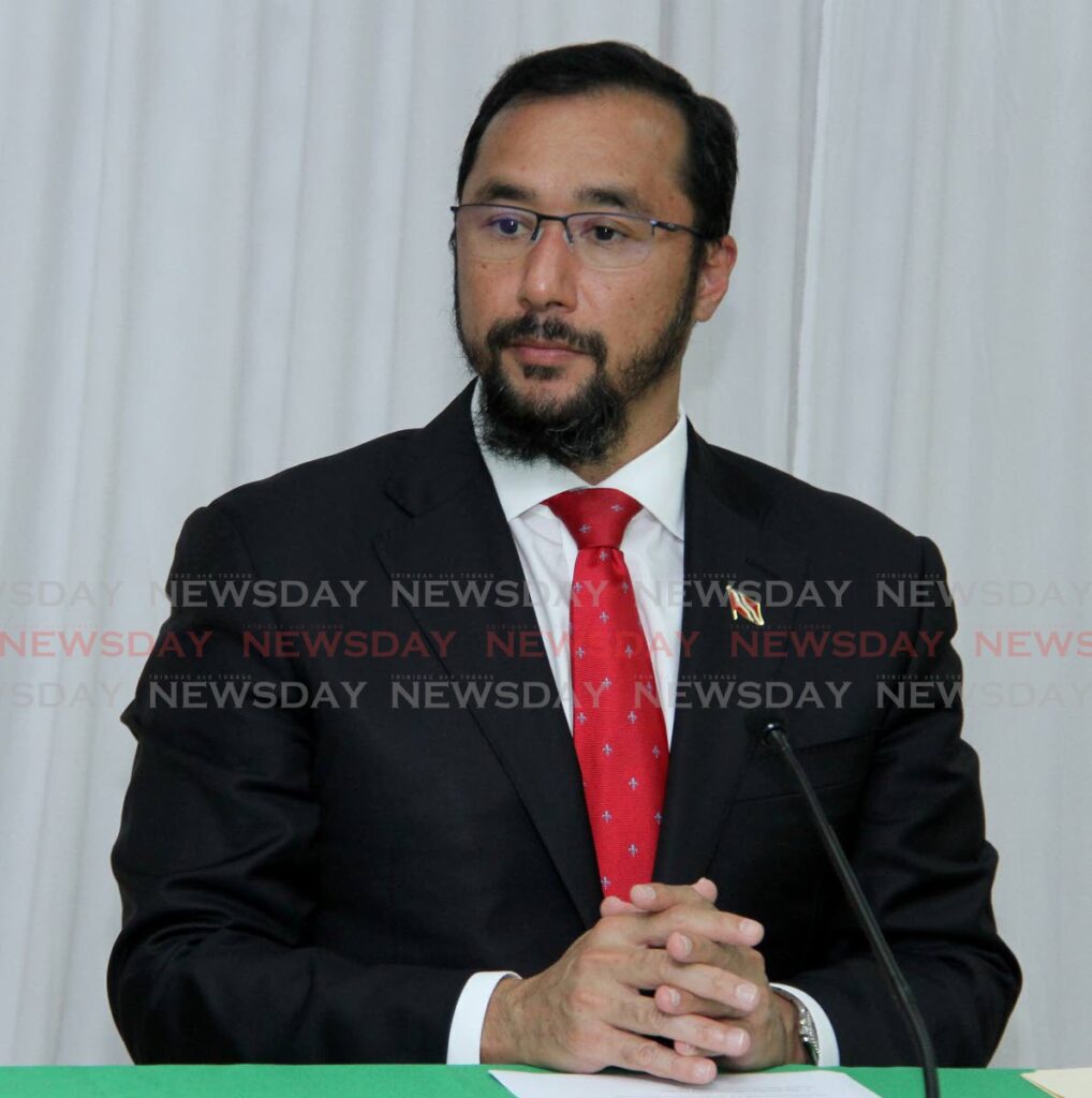 Minister of Energy Stuart Young - Photo by Angelo Marcelle