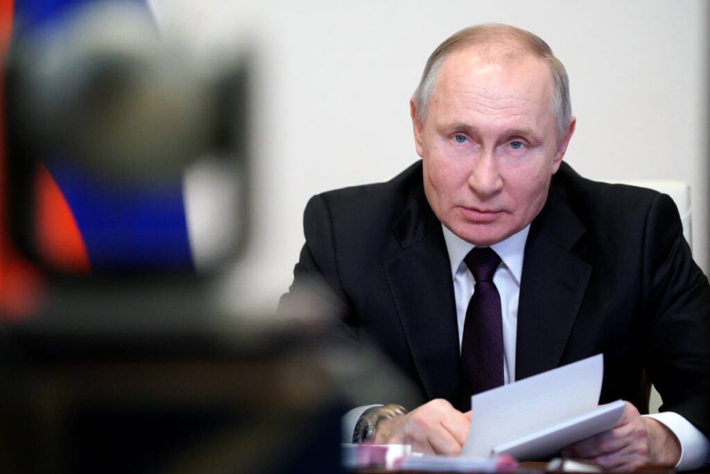 Russian President Vladimir Putin. - AP PHOTO