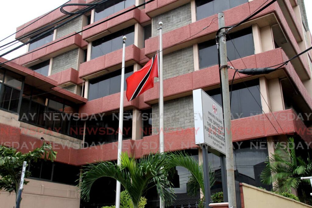 The Office of the Director of Public Prosecutions in Port of Spain.  - Angelo Marcelle