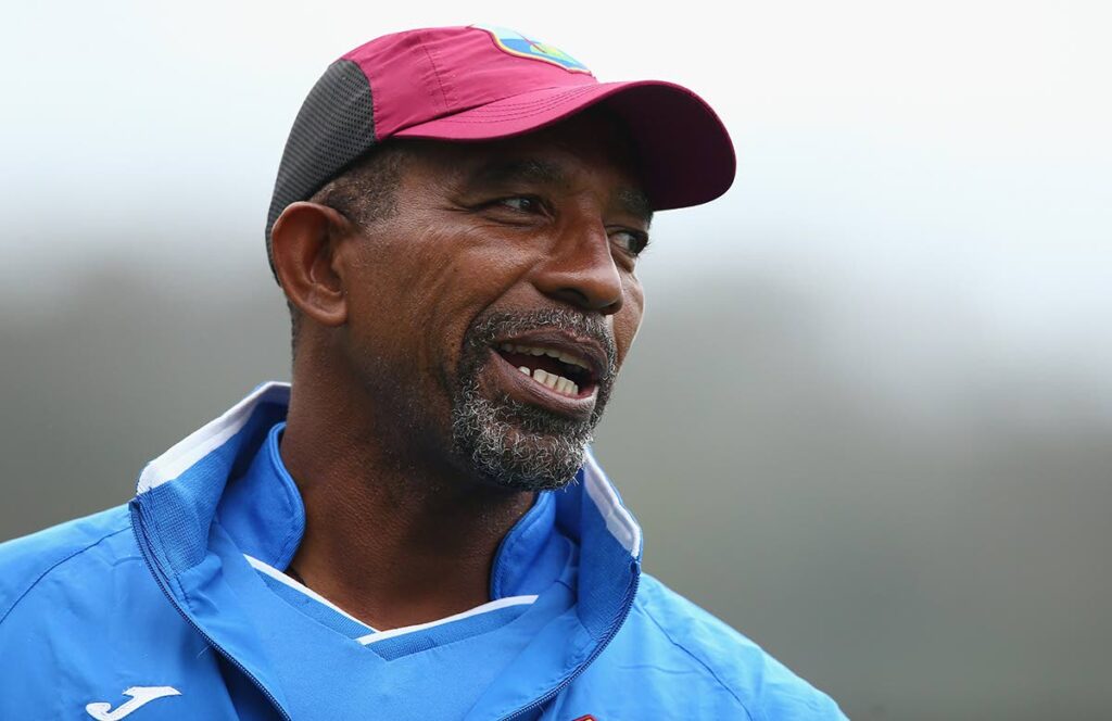 West Indies head coach Phil Simmons - 