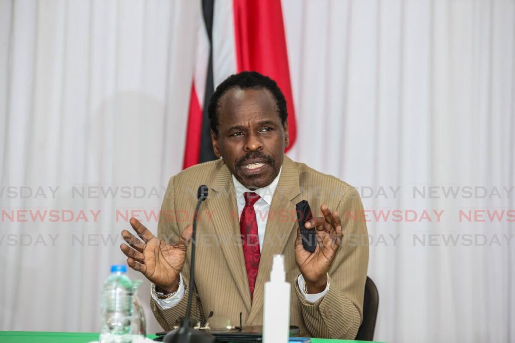 Minister of National Security Fitzgerald Hinds.