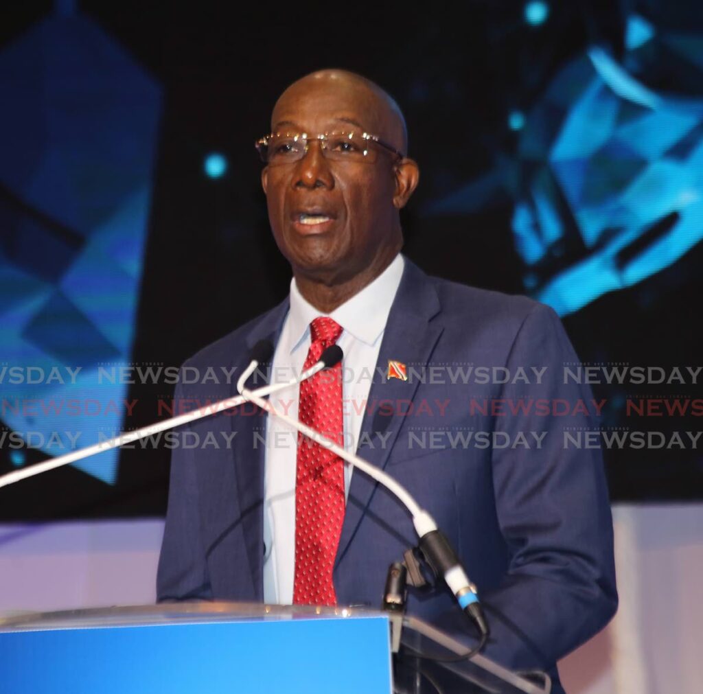 Prime Minister Dr Keith Rowley  - Photo by Sureash Cholai