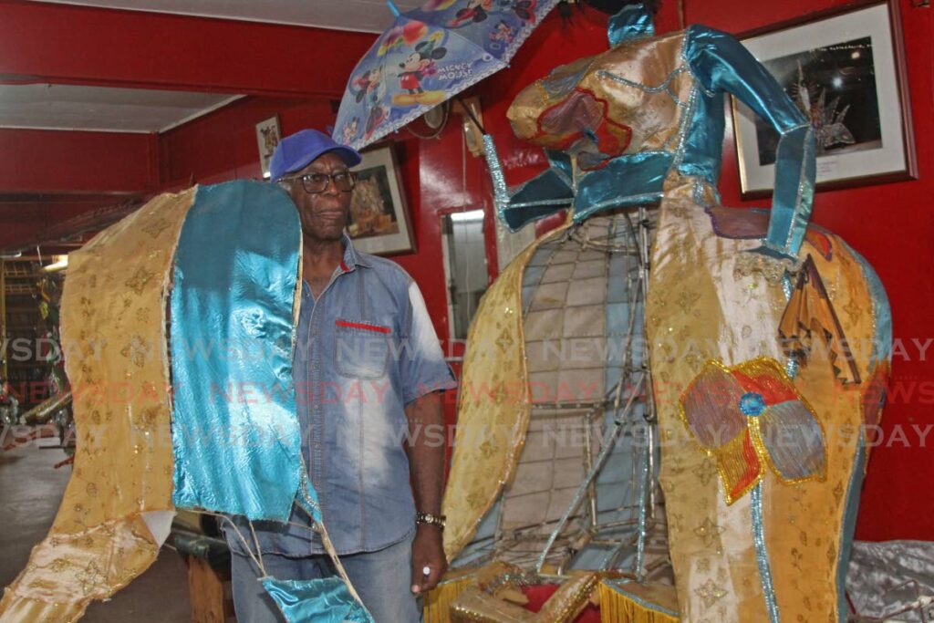 Wirebender Michael Douglas, 66 years of making mas - Trinidad and Tobago  Newsday