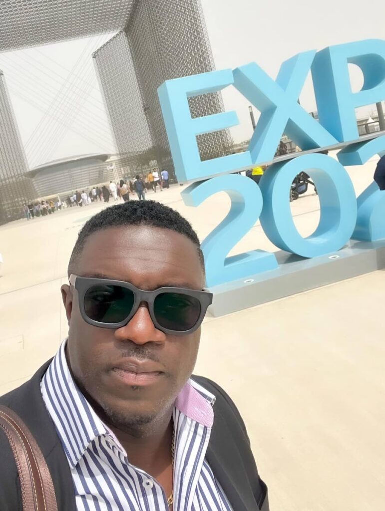 THA Deputy Chief Secretary Watson Duke at Dubai Expo 2020 on Tuesday. - 