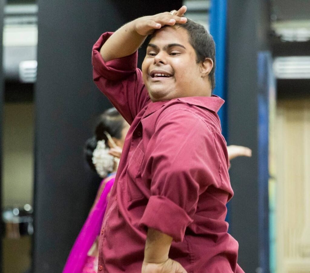 Kavir is a talented dancer 
 - Photo courtesy Sataish Rampersad