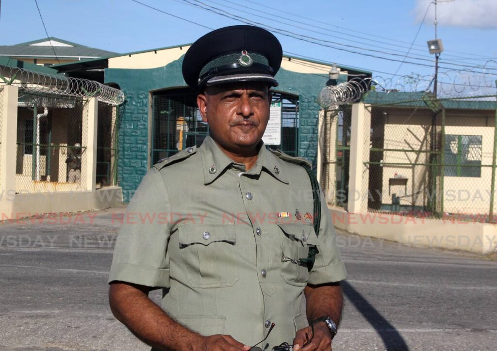 Acting Commissioner of Prisons  Deopersad Ramoutar - Photo by Roger Jacob