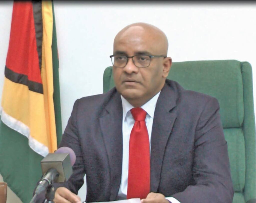 Bharrat Jagdeo, vice president of Guyana. - 