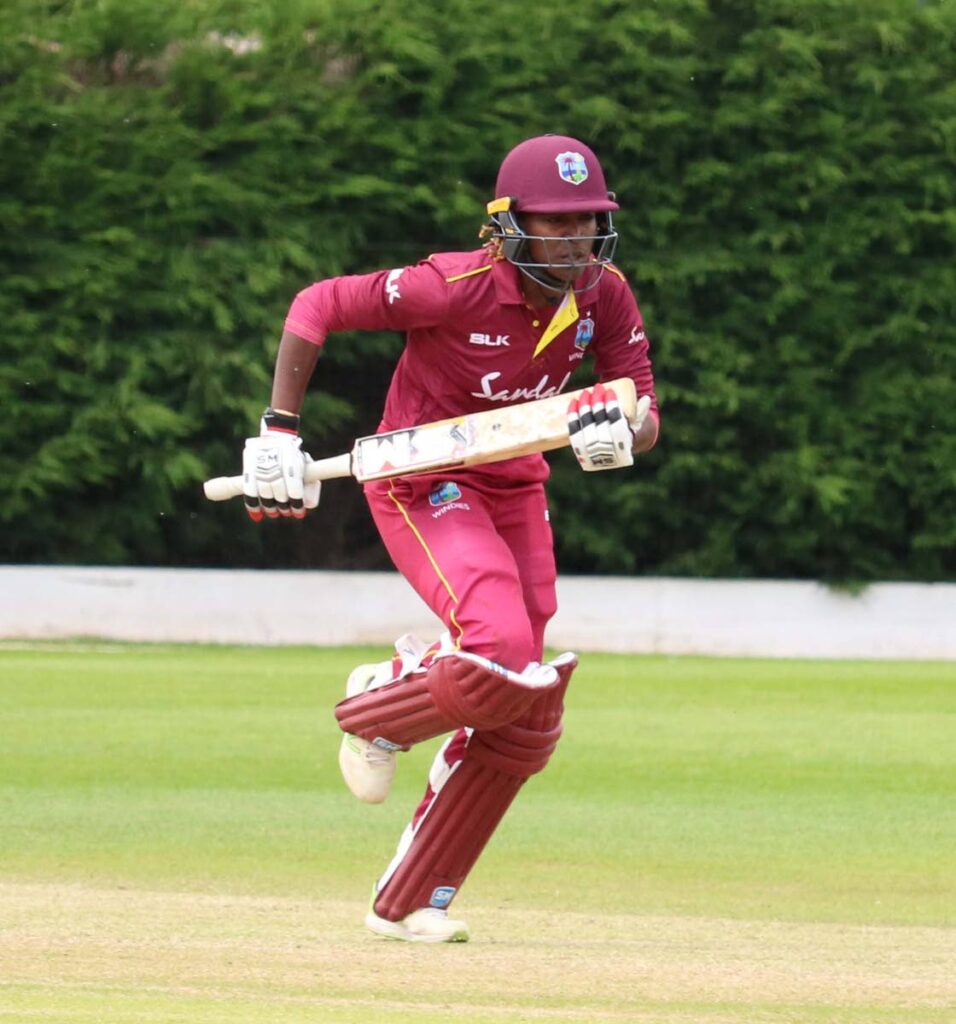 West Indies cricketer Britney Cooper. - via CWI Media