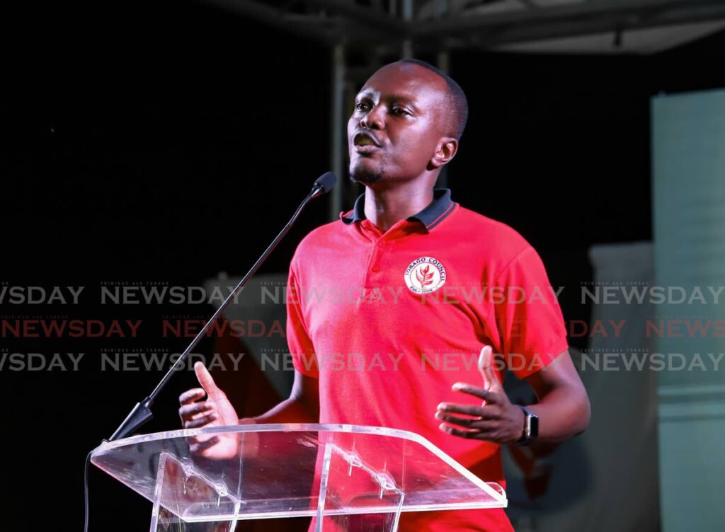 FILE PHOTO: New PNM Tobago Council leader Ancil Dennis  - 