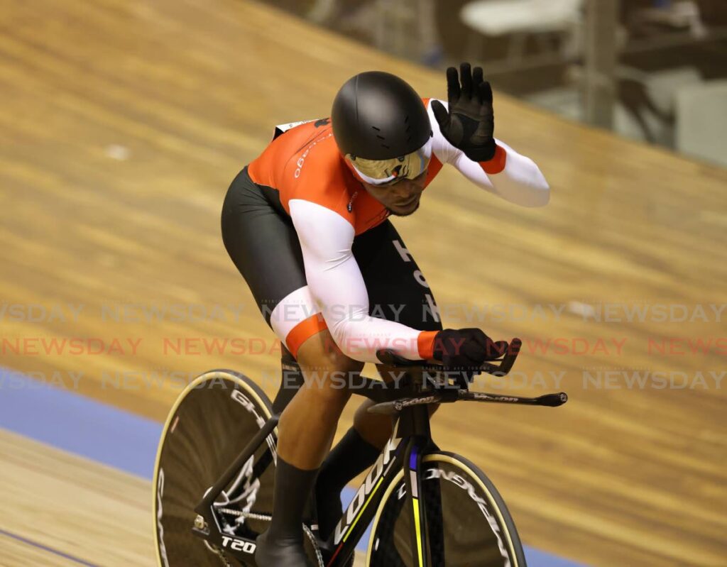 Olympic cyclist Trinidad and Tobago's Nicholas Paul  - UCI