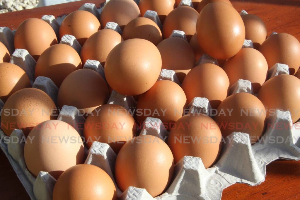 A file photo of eggs on sale at the La Horquetta market. - Roger Jacob