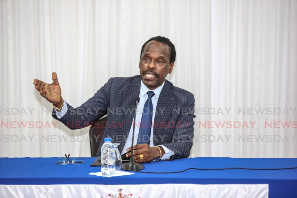 Minister of National Security Fitzgerald Hinds - Jeff Mayers