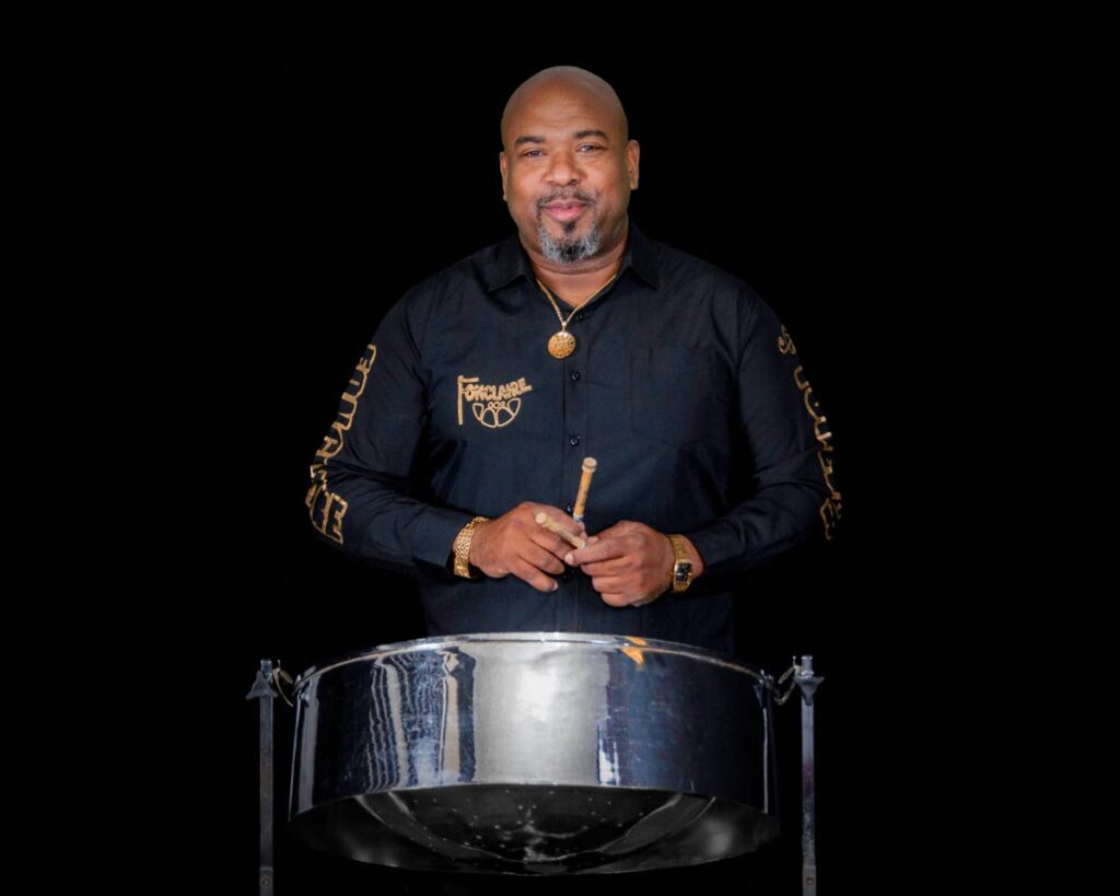 RECOGNISED: Darren Sheppard of Fonclaire Steel Orchestra, who has been recognised by Queen Elizabeth II for his volunteerism. Photo courtesy British High Commission