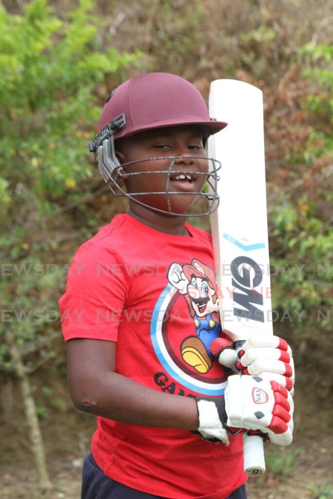   Davis Guerra Jr wants to set new cricket world records. - Photo by Angelo Marcelle