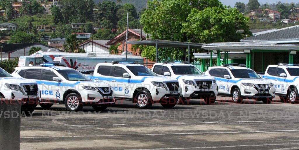 Some of the new vehicles procured by Vmcott for the police service. - Angelo Marcelle