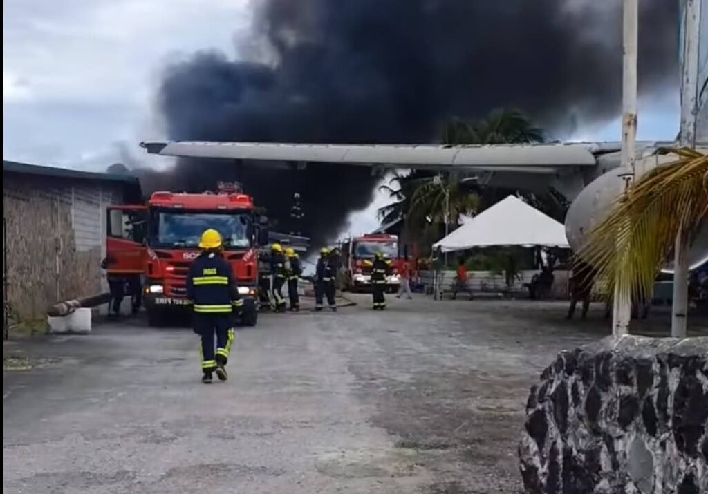 Six people left homeless after a fire at the Military Museum in Chaguaramas.  - 