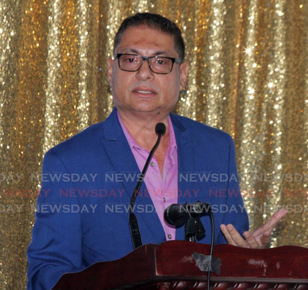 President of Greater San fernando Chamber of Commerce Kiran Singh - Photo by Angelo Marcelle