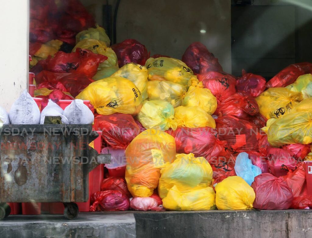 Hazardous waste at a disposal facility in Mt Hope. Photo by Roger Jacob