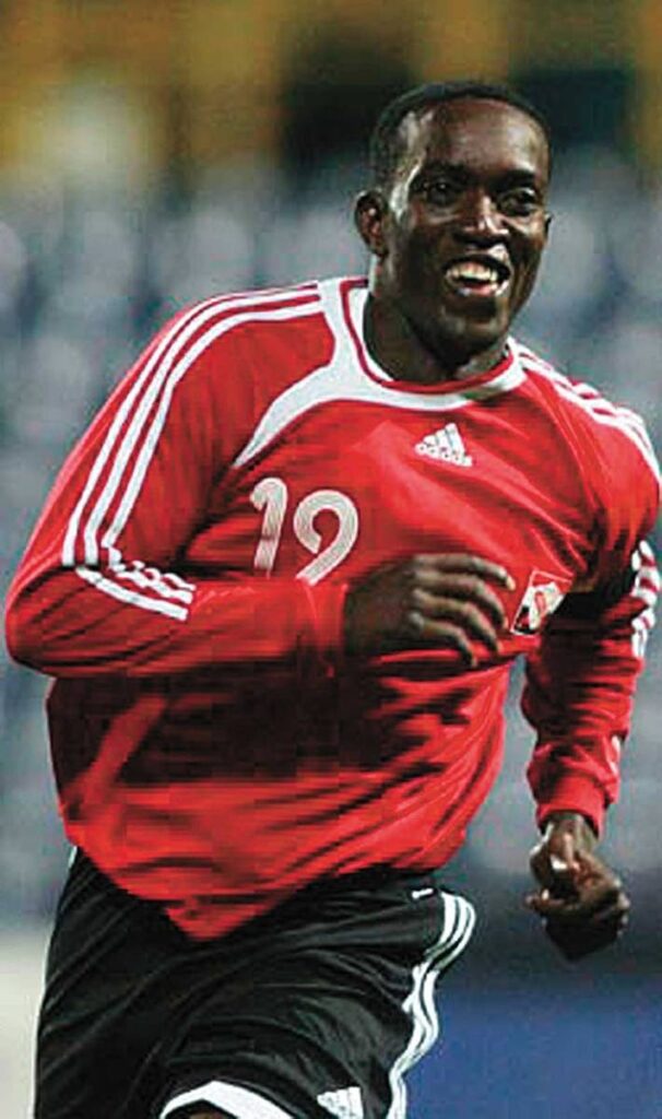 Former TT international and Manchester United striker Dwight Yorke.  