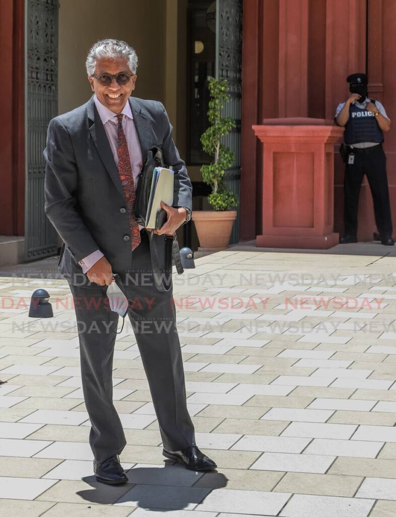 Attorney General Reginald Armour at the Parliament. - File photo