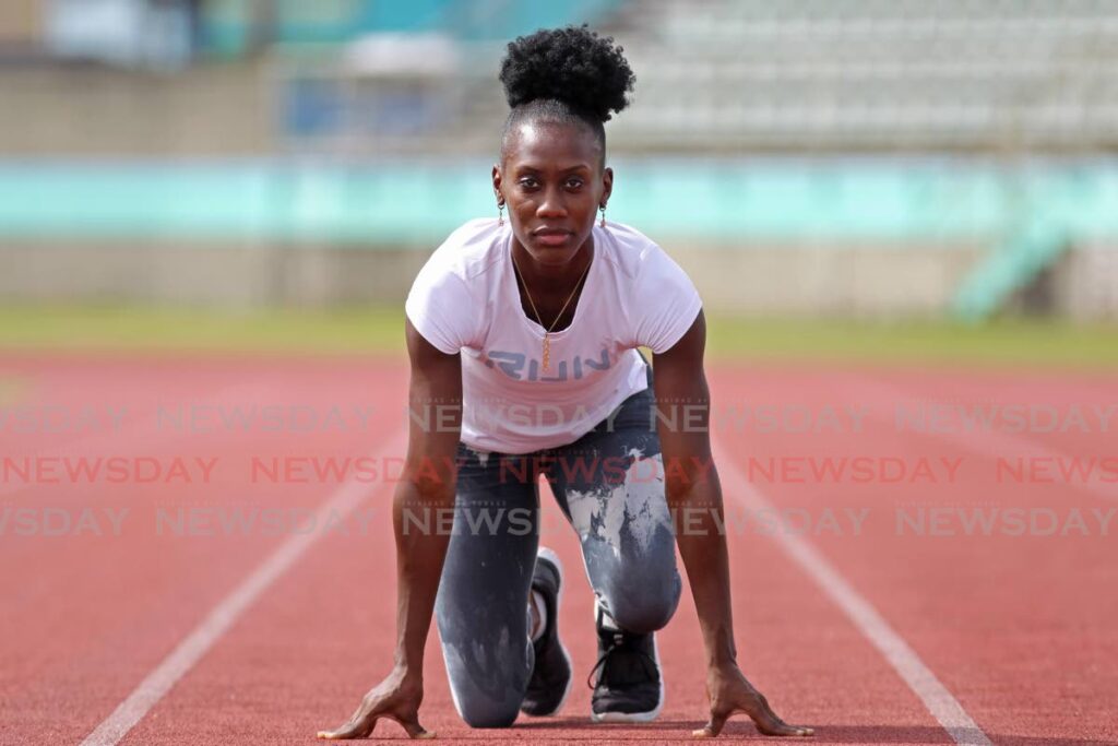 Twenty-six-year-old Simplex Athletic Club sprinter Mauricia Prieto will be seeking a spot on the TT team when the National Association of Athletics Administrations hosts the National Track and Field Championships later this month. Photo by Marvin Hamilton