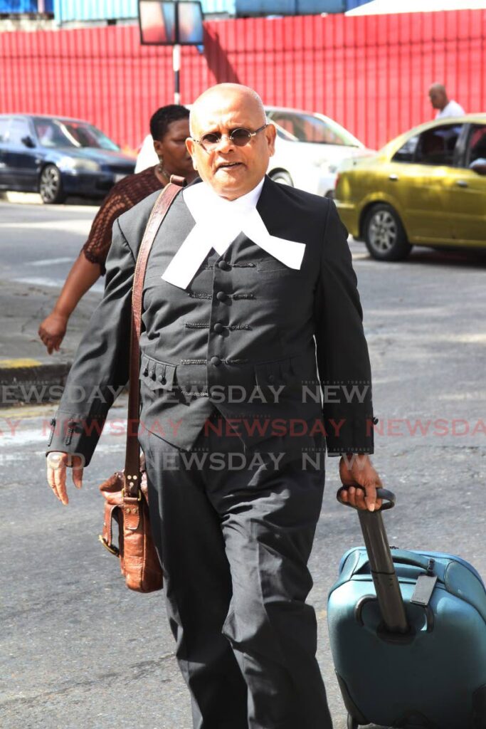 Fyard Hosein, SC, one of the lawyers representing the interests of the State in the Privy Council matter. FILE PHOTO - 