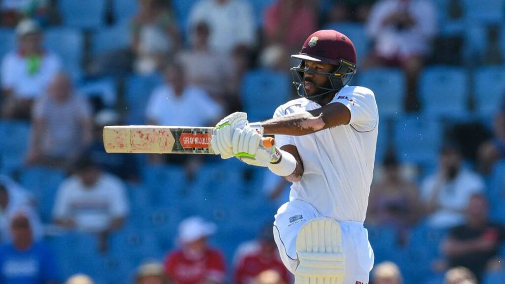 West Indies batsman John Campbell  - 
