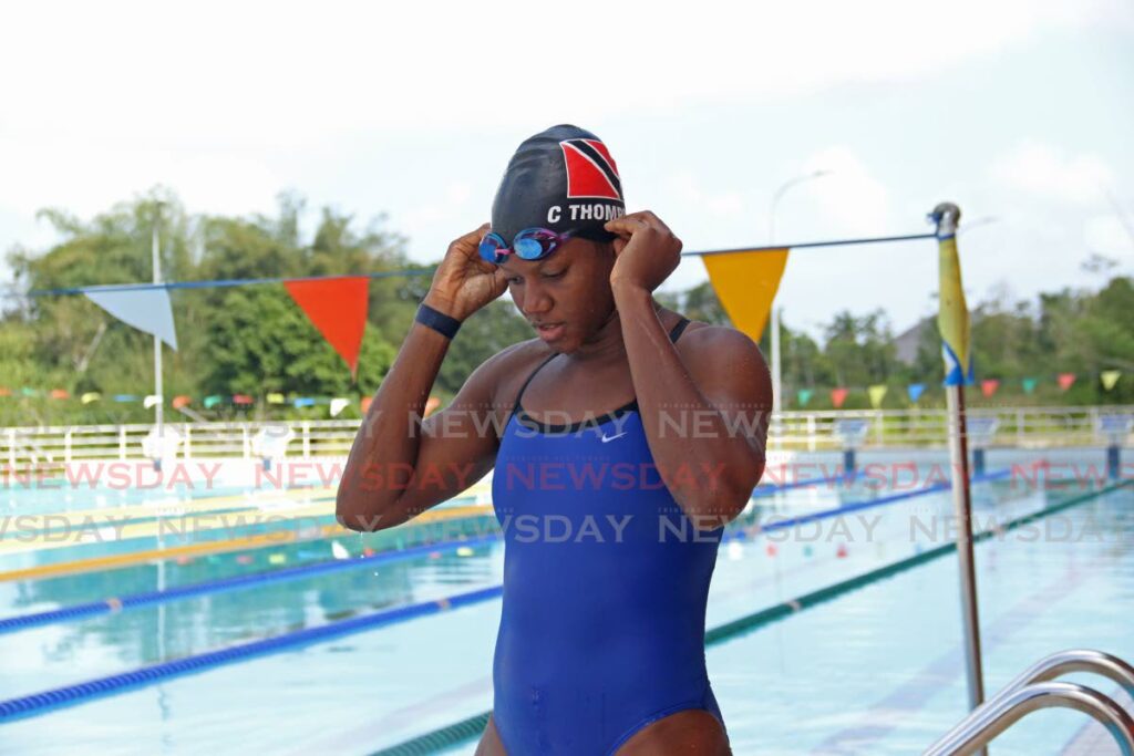 National swimmer Cherelle Thompson will be competing in the 18 and over category at the Pan Am Age Group Championships.  - 