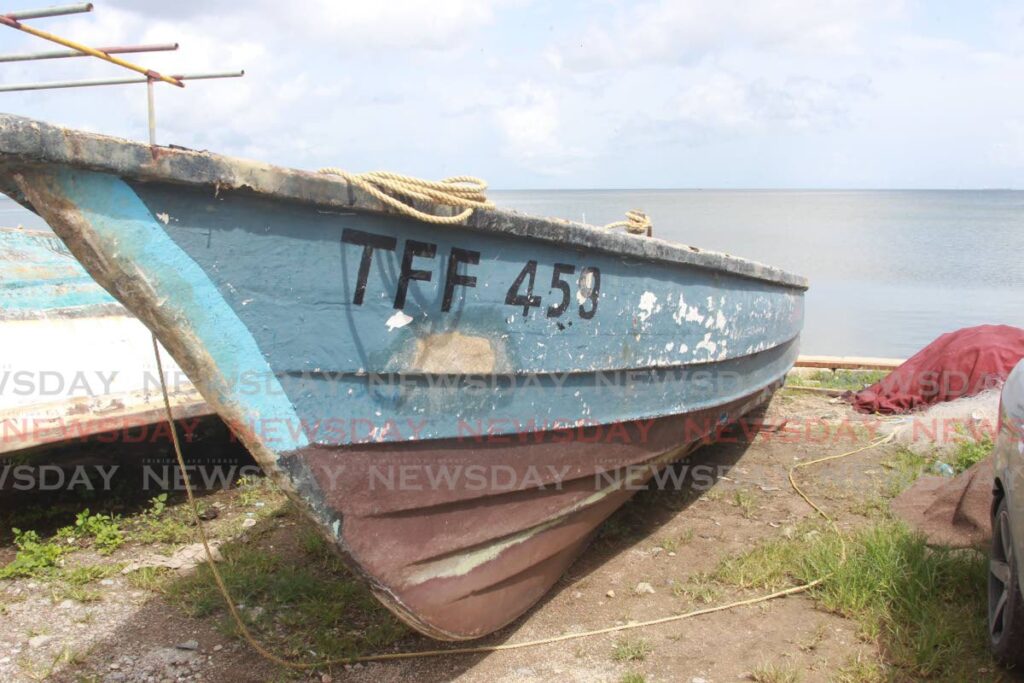 RECOVERED: The fishing boat 